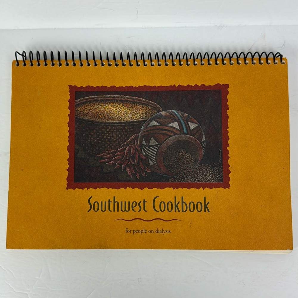 Vtg 90s Southwest Cookbook for People on Dialysis English & Spanish health food